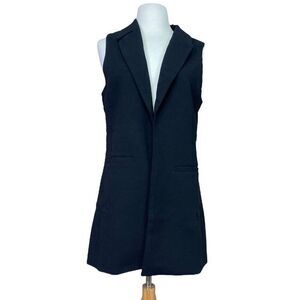 Savile Row Co London Open Front Vest Size Medium